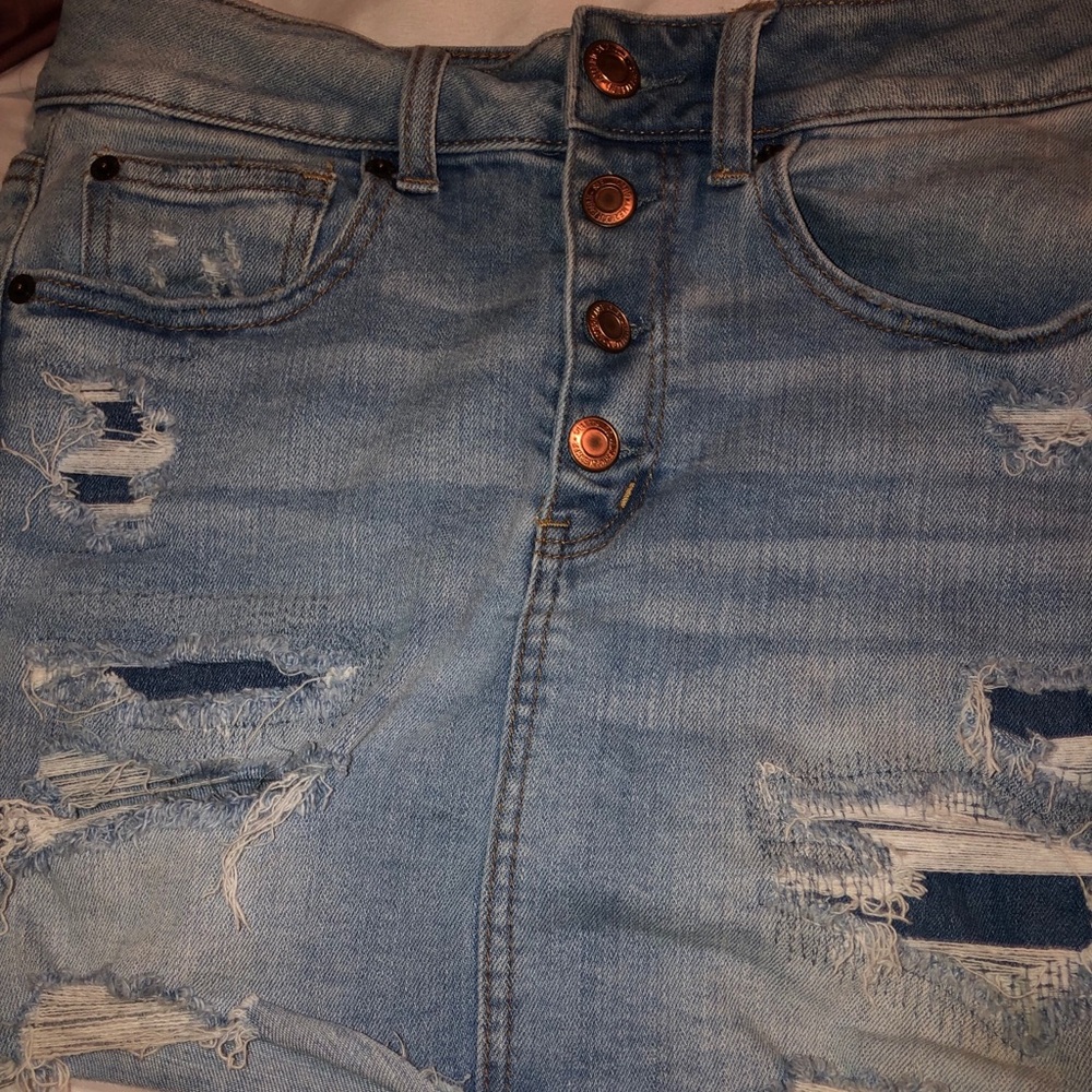 American Eagle jean skirt